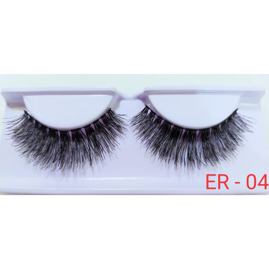 ER-04 Bulu Mata Palsu 3D / Eyelash Extention / Bulu Mata Murah TIDAK TERMASUK PENUTUP MIKA