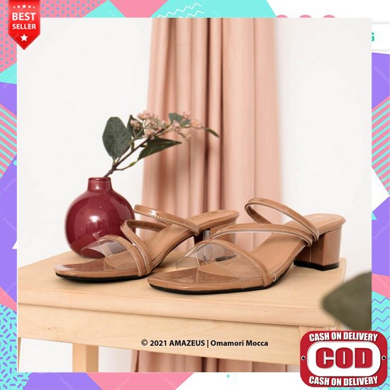 Heels Hills Heel Sepatu Hak Tinggi Hak Tahu Sandal Haihil Ibu2 Kondang Amazeus Omamori Block Heels