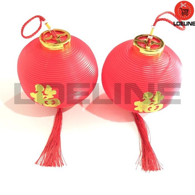 

Lampion Imlek Kecil Plastik 7 Inch 17 cm set isi 2 Sincia Murah Bagus [[[TERBARU BISA COD]]]