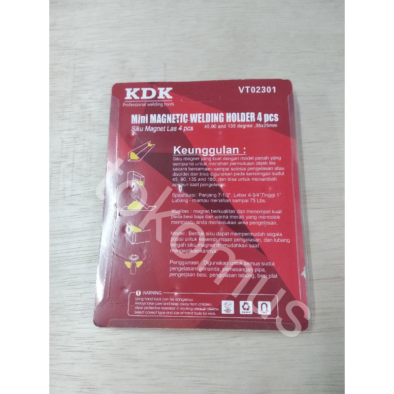 MAGNET HOLDER WELDING ARROW MAGNETIC SIKU MAGNET LAS 4 PCS