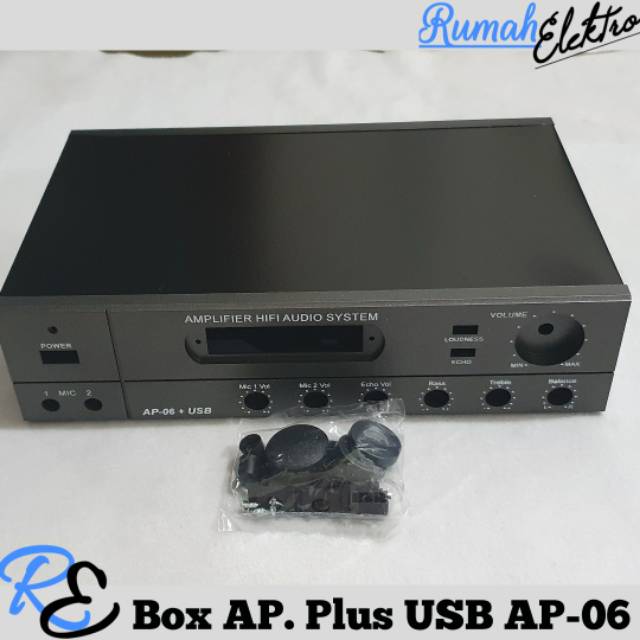 Box amplifier plus USB MP3 MP4 MP5 AP-06