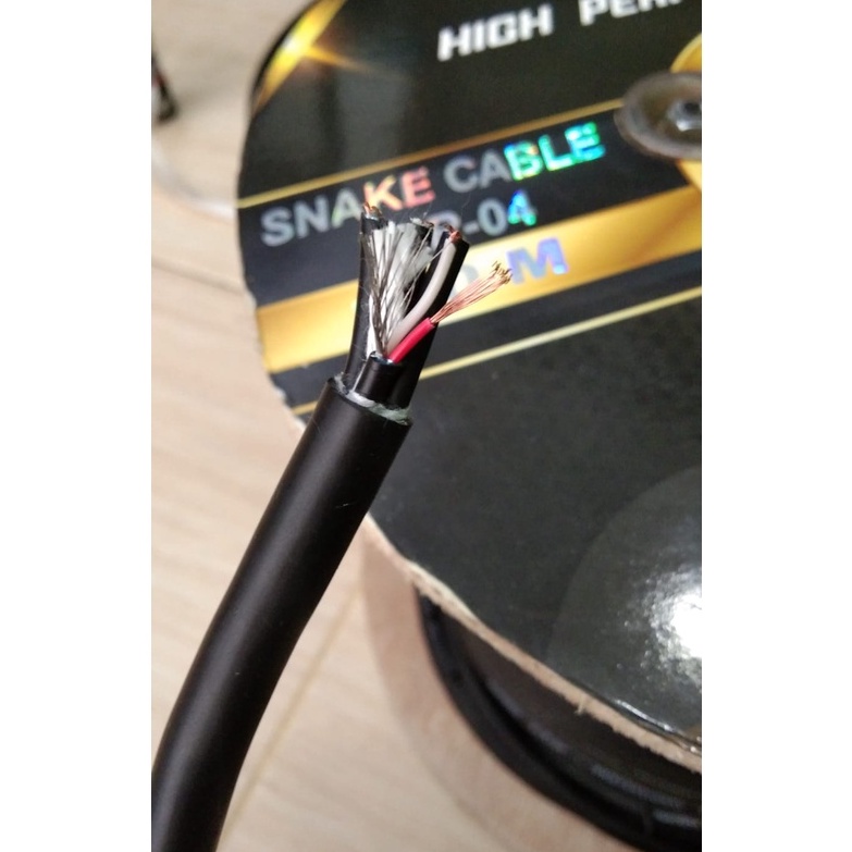 KABEL SNAKE 4CH DASTECH kabel snake 4channel merk DASTECH