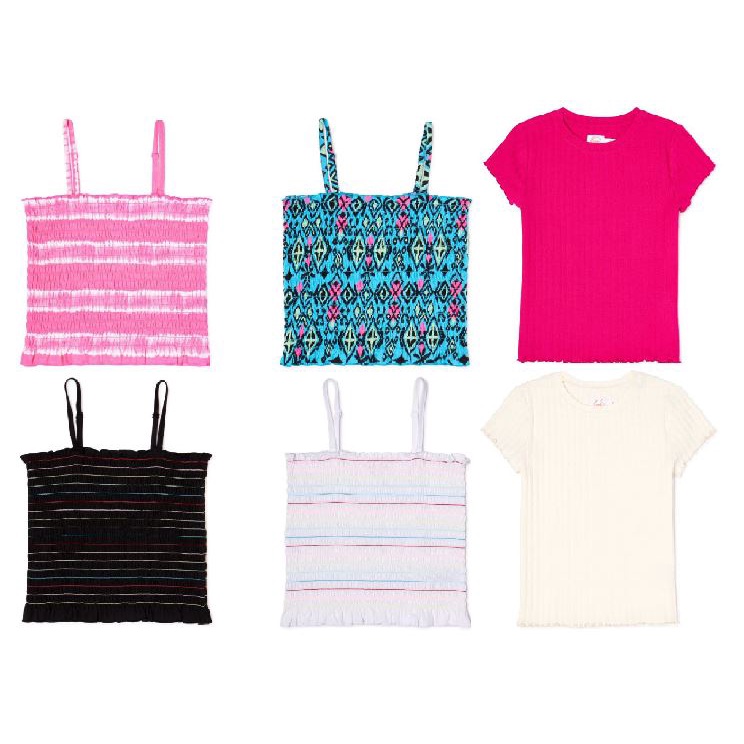 KAOS ANAK PEREMPUAN KEMBEN TENGTOP WN 4-18 TAHUN