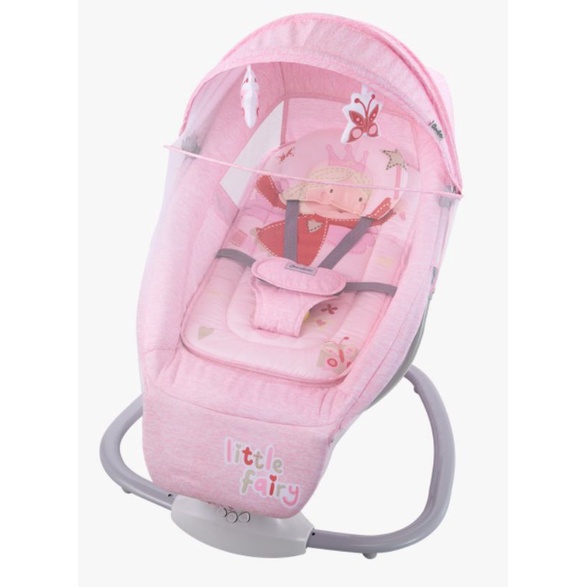 Ayunan Otomatis Cocolatte Weeler Swing Snuggli BabyDoes Claptown-Pink Fairy 2.0