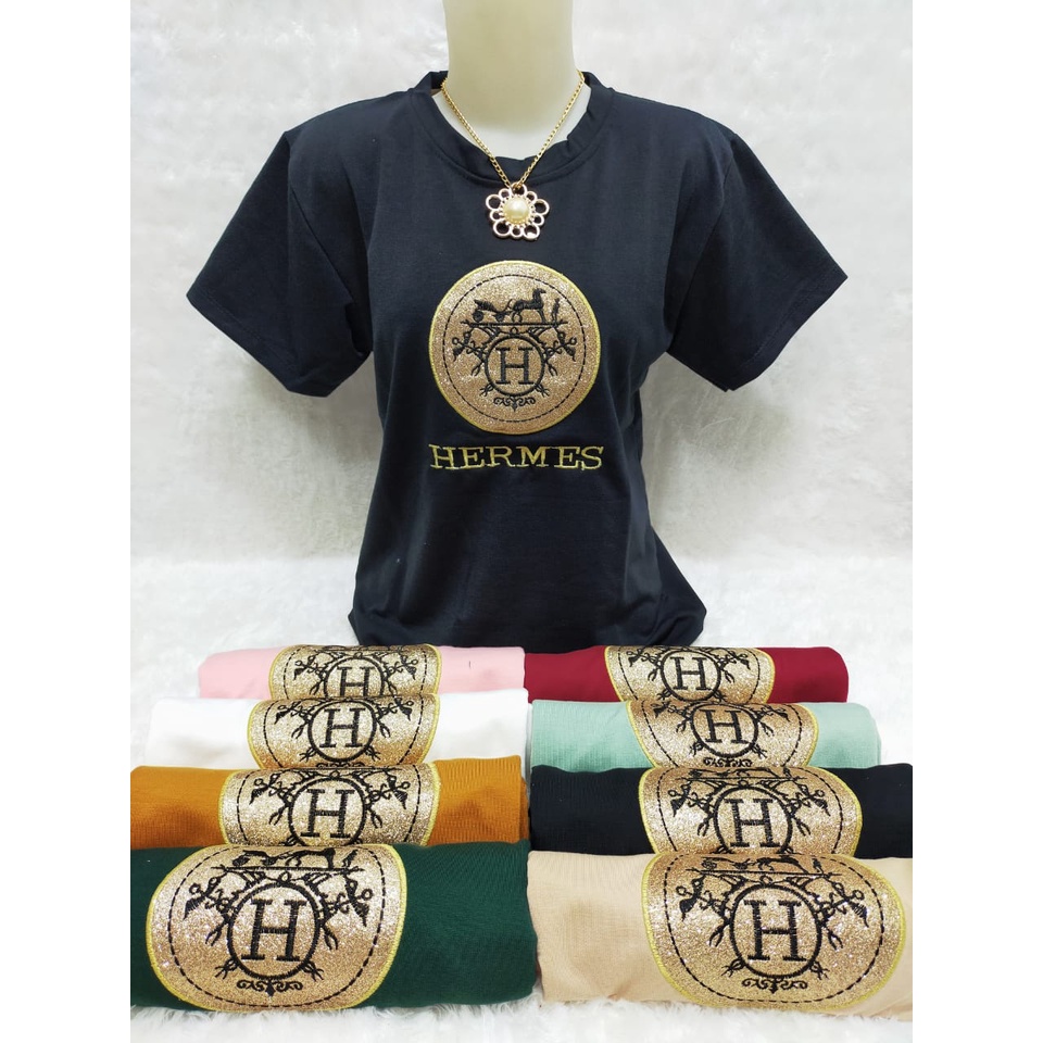 KAOS BORDIR/ATASAN WANITA/BABYTERRY IMPORT