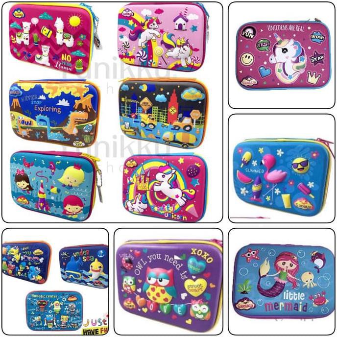 

DISKON Tempat Pensil Kotak Pensil Sanwa Smiggle - Pencil Case DR125