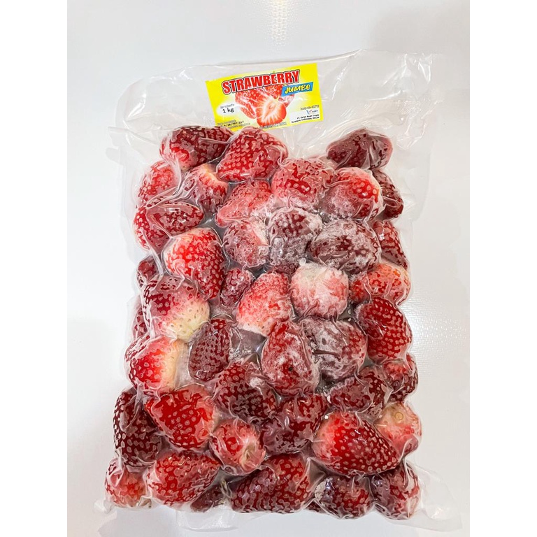 

Stroberi Jumbo Buah Segar Beku | Jumbo Strawberry Fresh Frozen Fruit | IQF