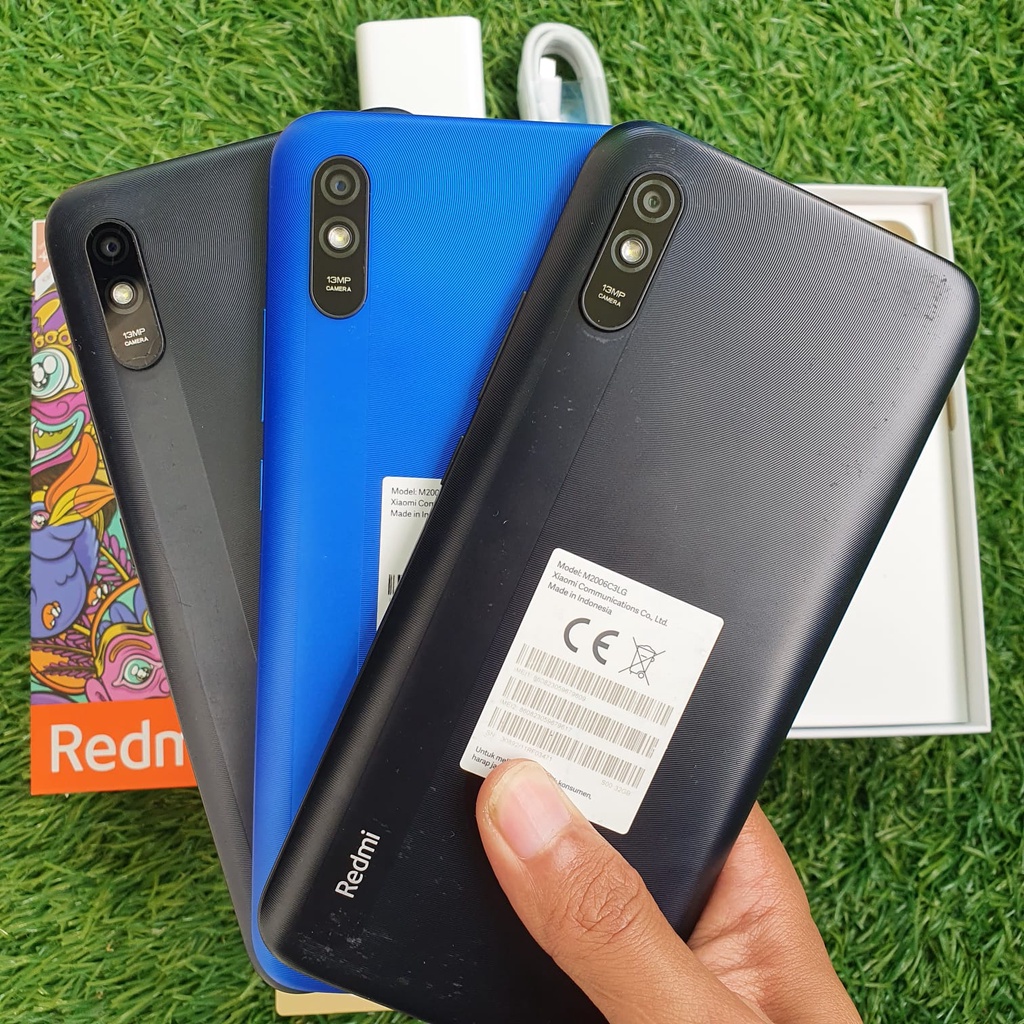 XIOAMI REDMI 9A SECOND 2/32 & 3/32 GB HP SECOND HANDPHONE SECOND HP SEKEN HP BEKAS HP MURAH