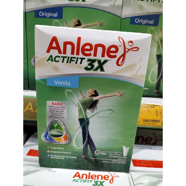 

ANLENE ACTIFIT 3X 250GR VANILA