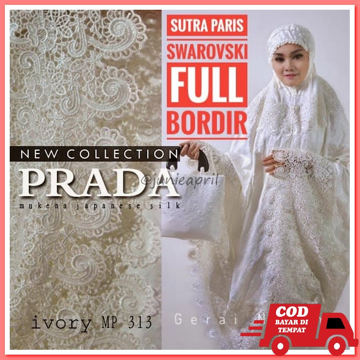 Mukena Rayon Premium Dewasa Polos Semi Jumbo Terbaru Sharla Coksu BW968 Mukena Bordir Sutra Paris Pu