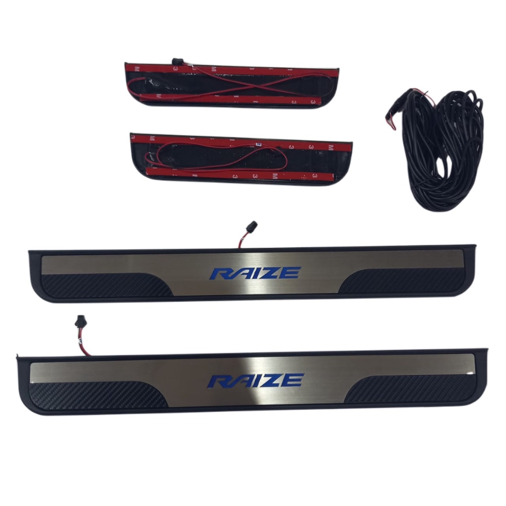 Sillplate Samping All New Raize LED 2016 -  2022 UP