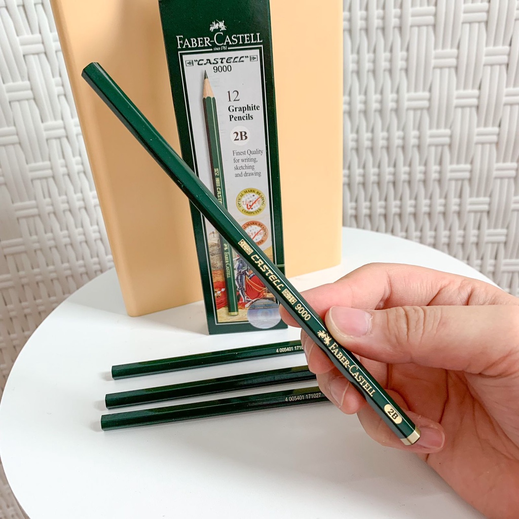 PENSIL 2B FABER CASTELL GRAPHITE ORIGINAL UNTUK MENULIS HARGA TERMURAH BISA UNTUK UJIAN READY GROSIR COD