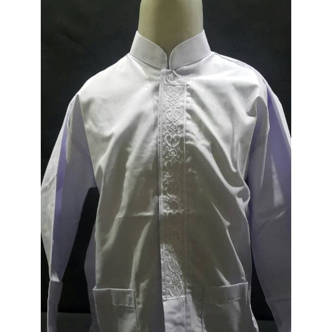 Unik Baju koko Lengan panjang anak   anak Seragam Sekolah no 11 12 13  Berkualitas