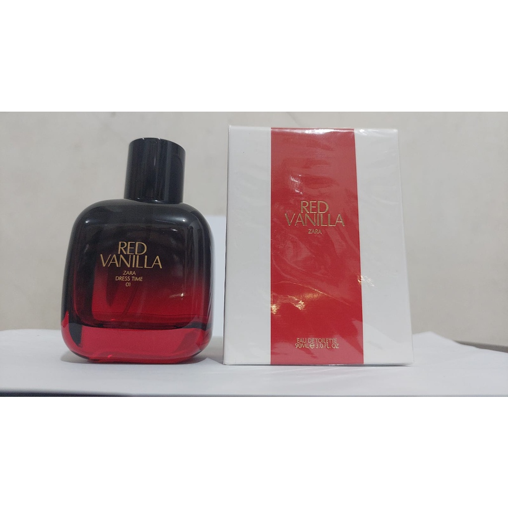 PARFUM WANITA ZARA RED VANILLA 90 ML