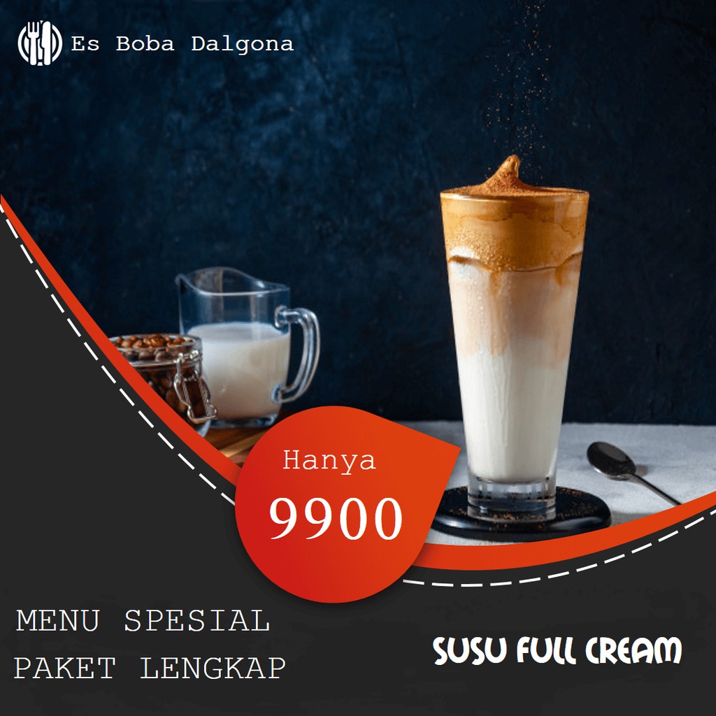 

Es Boba Dalgona Es Boba Minuman Boba Drink Es Dalgona Varian Rasa Kopi Capucino Milo dll Bisa COD