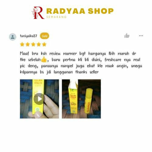 Tolak Angin Care 10 ml Minyak Angin Aromaterapi - Hilangkan Gatal