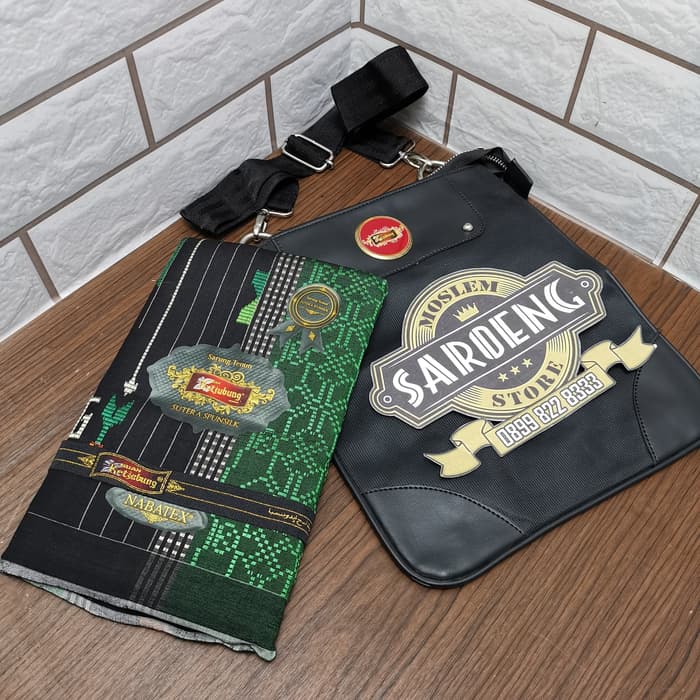 Special Hitam Sarung Ketjubung SSG Full Sutra