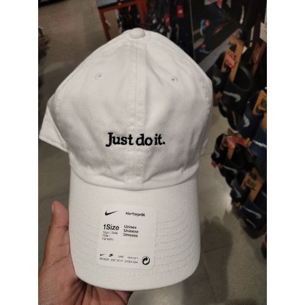 TOPI NIKE CAP ORIGINAL WHITE NEW ARRIVAL