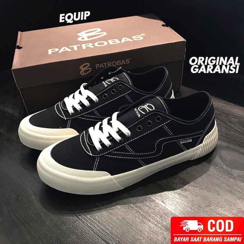 PATROBAS EQUIP BLACK WHITE LOW PATROBAS IVAN