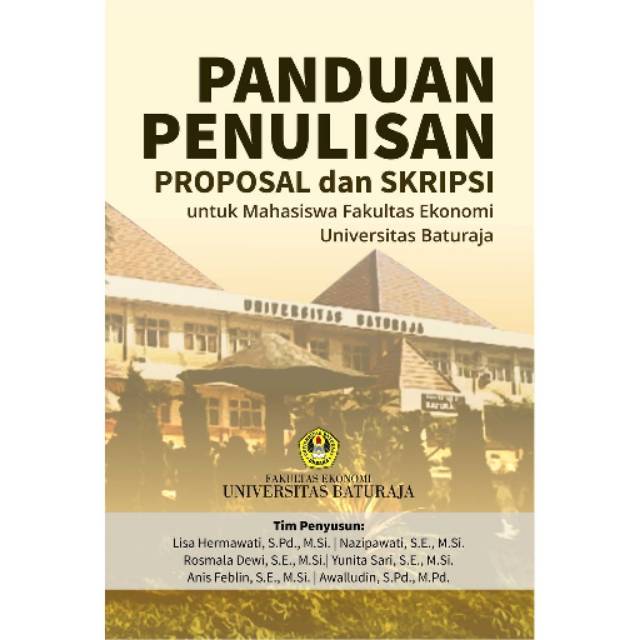 Jual Buku Panduan Penulisan Proposal Dan Skripsi Buku Original Indonesiashopee Indonesia 1075