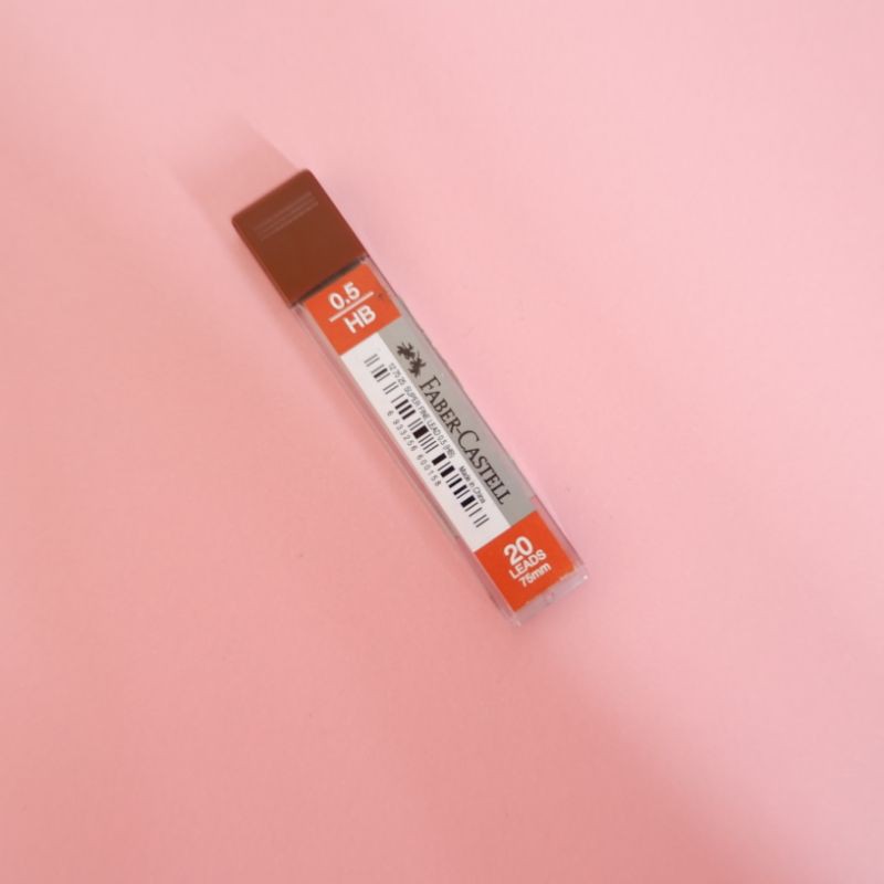

Refill Isi Pensil Mekanik Faber Castell 20 Lead Superfine HB 0.5 Mm HB