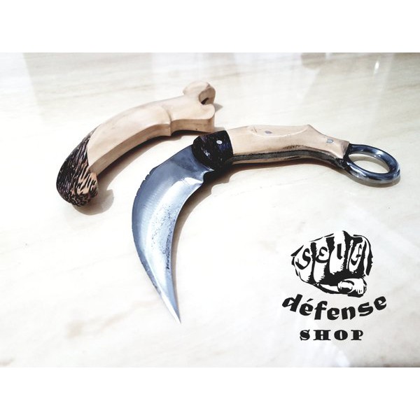 Self Defense Shop Kerambit Traditional Ukir Batik Garuda