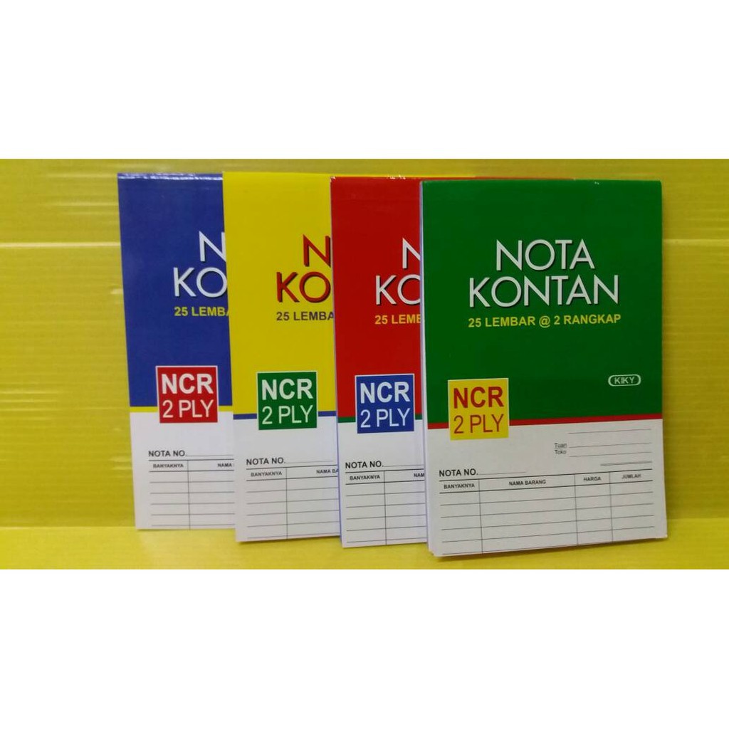 

NOTA KONTAN 2PLY KIKY