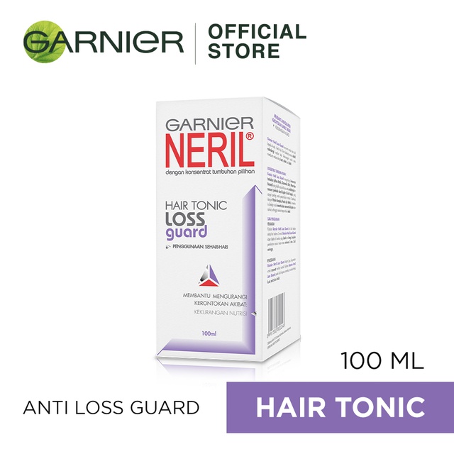 Garnier Neril Hair Tonic Loss Guard Hair Care - 100 ml (Perawatan Untuk Rambut Rontok)-1