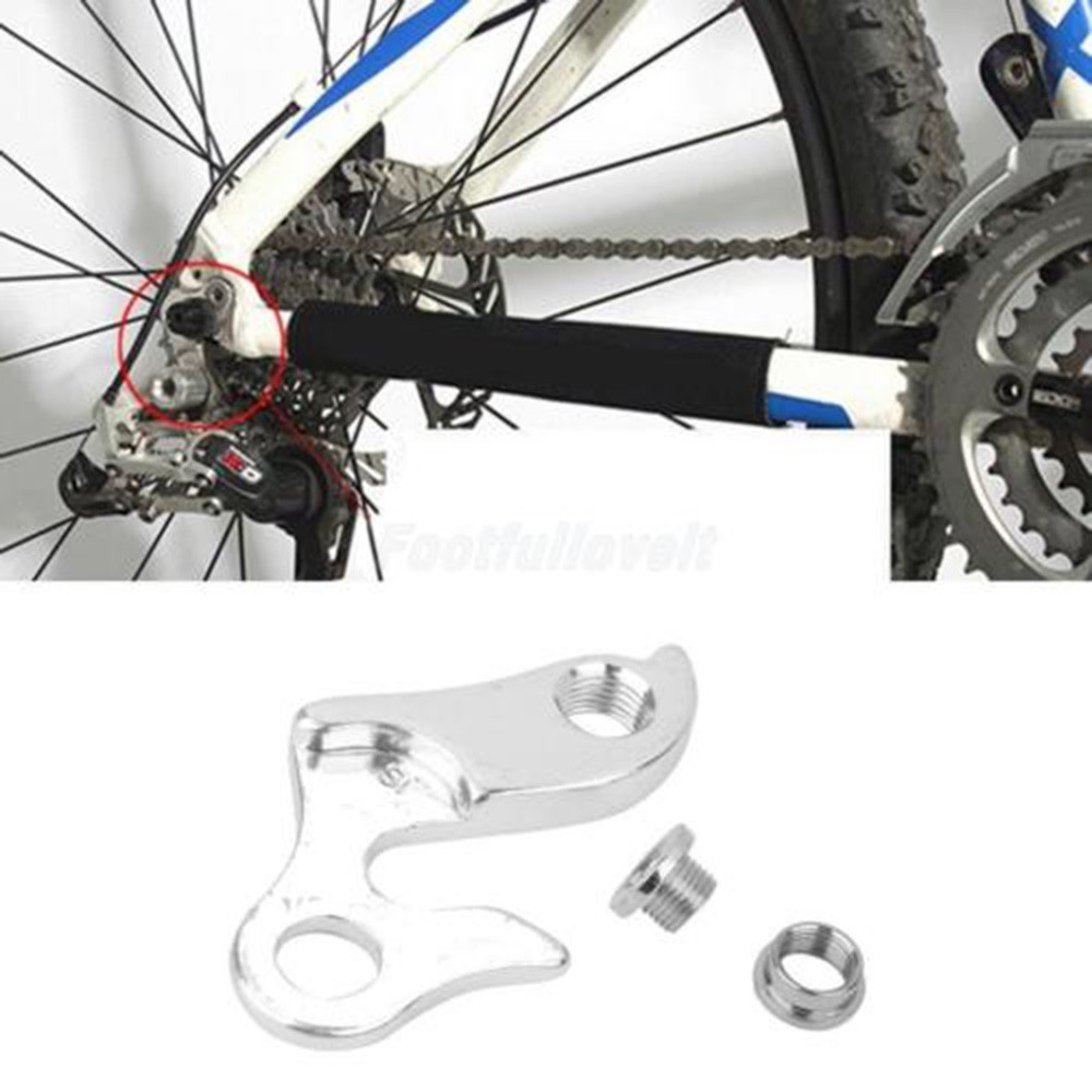 [Bayar Di Tempat] Mech Gear MTB Alloy Adapter Transmission Tail Hook Bicycle Lug Bike Rear Frame