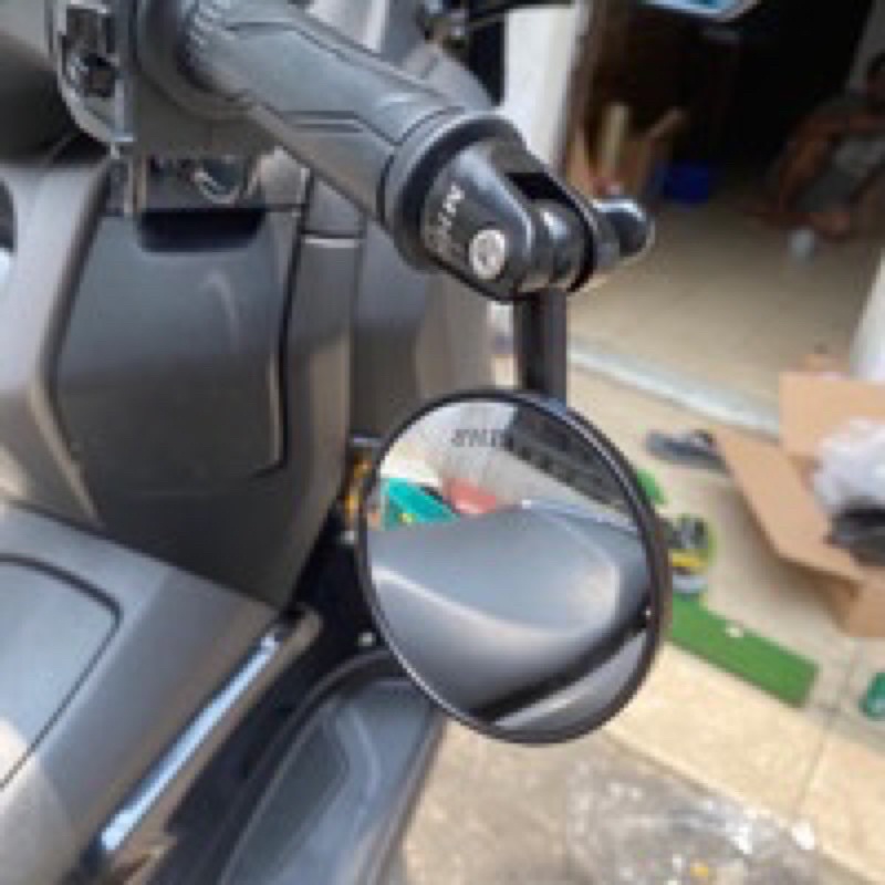 Spion jalu bulat bar end spion jalu universal semua motor