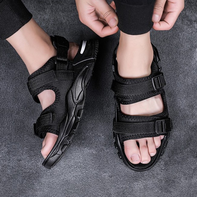 TBIG [COD] Sandal Tali Pria YH1222 Sandal Gunung Import Santai Casual