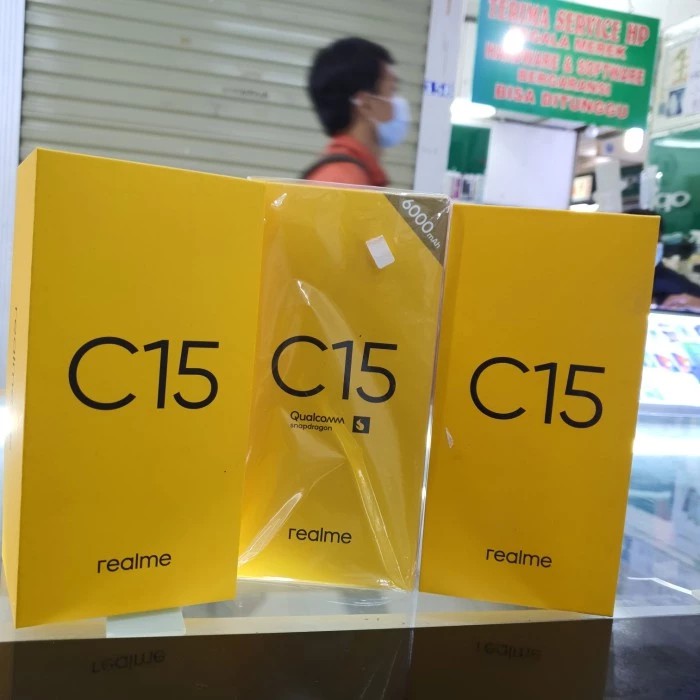 Hp realme C15 4/64GB X3