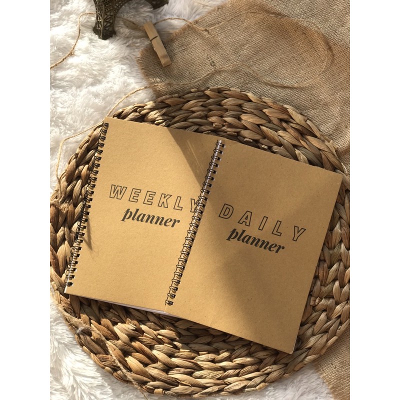 

Daily Weekly Planner Murah A5 Notebook Planner Buku Agenda Notebook Buku Catatan