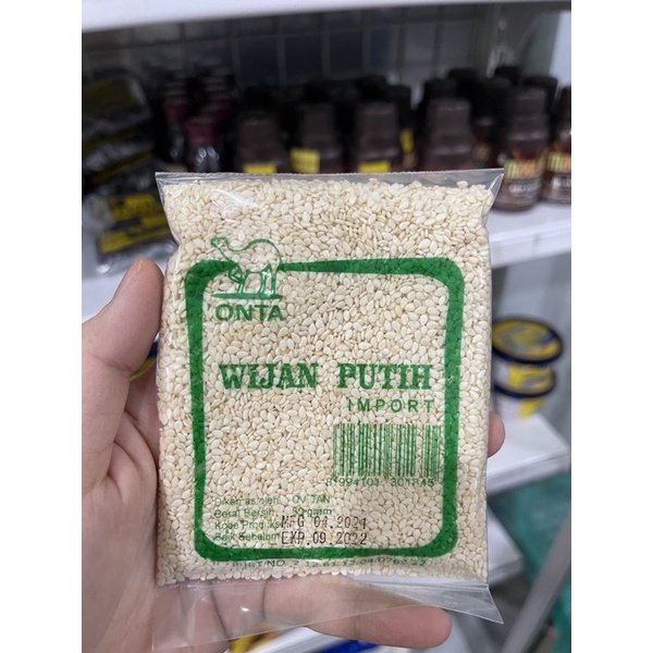 

Wijen Putih Dan Hitam ONTA 50gr / wijan