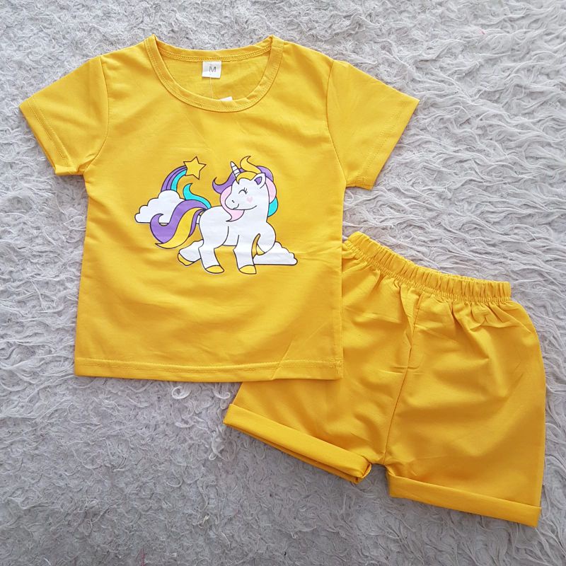 baju bayi import setelan kaos