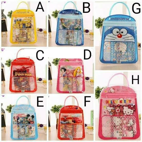 

Set Alat Tulis Anak Sekolah Motif Kartun ( Banyak pilihan motif )