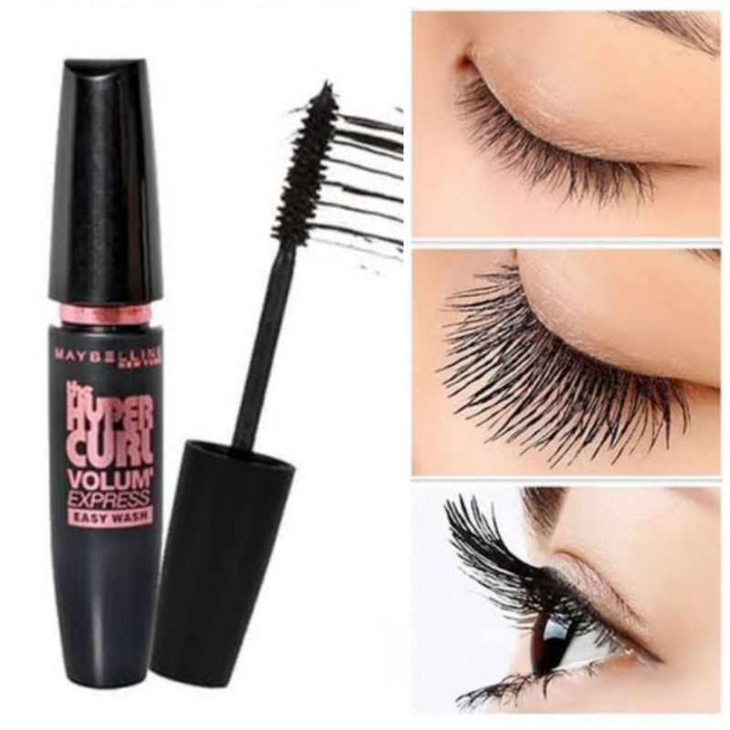 HITAM Mascara Maskara Kosmetik Mata Makeup Make Up