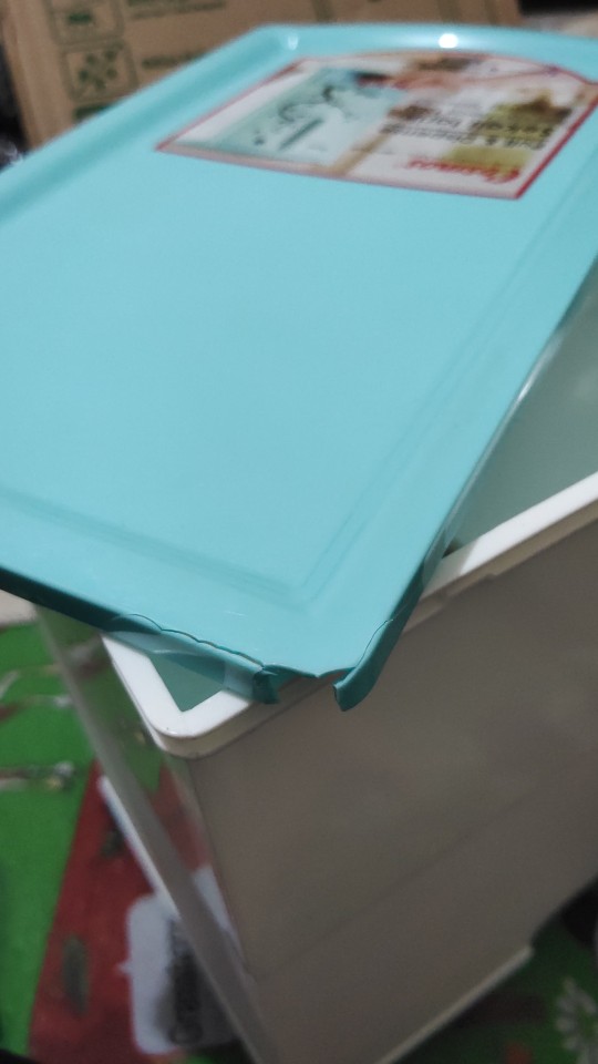 Cosmos Rice Box 7 Kg Pundi 007 Tempat Beras Mini - Biru