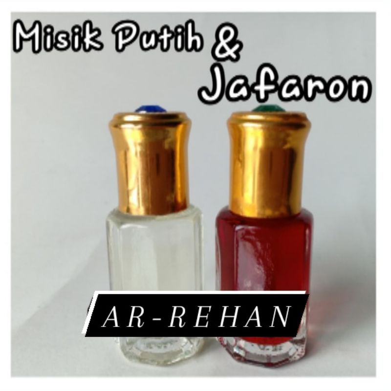 Minyak misik sepaket misik putih + jafaron merah 100% asli