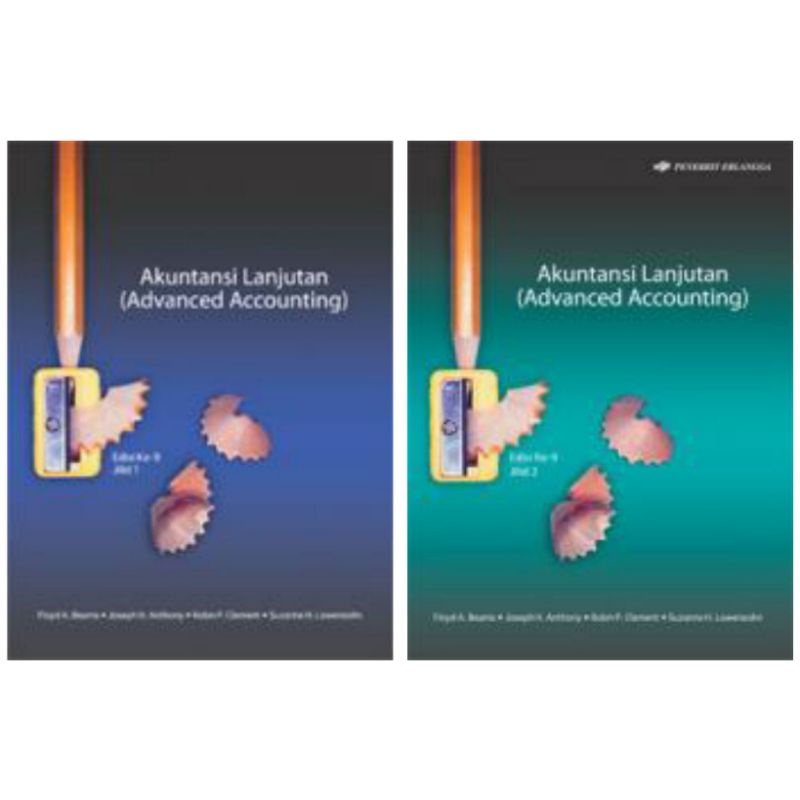 PAKET 2 BUKU AKUNTANSI LANJUTAN ADVANCED ACCOUNTING EDISI 9 JILID 1 DAN 2 FLOYD A BEAMS JOSEPH
