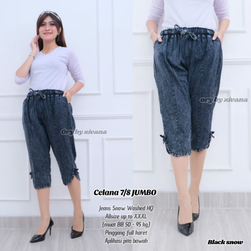 Celana Jeans 7/9 JUMBO //JF604