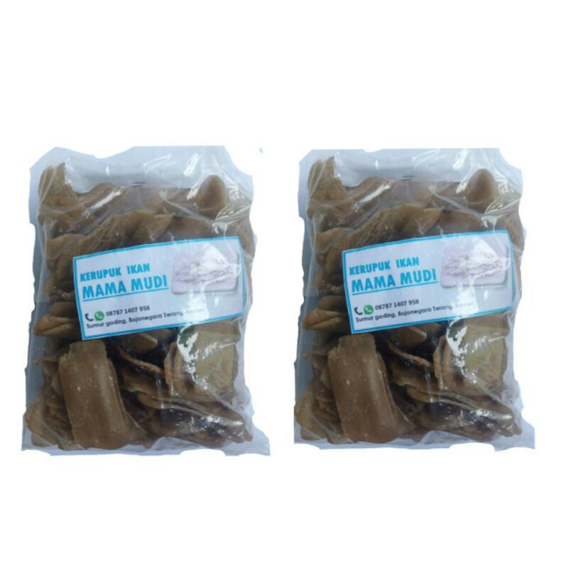 

Kerupuk ikan enak dan renyah (1\2 kg) 500 gram