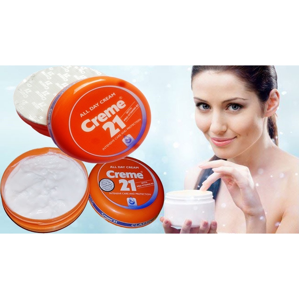 Creme 21 Creme21 Cream21 All Day Cream Moisturizing Cream With Vitamin E 50 150 250 ml