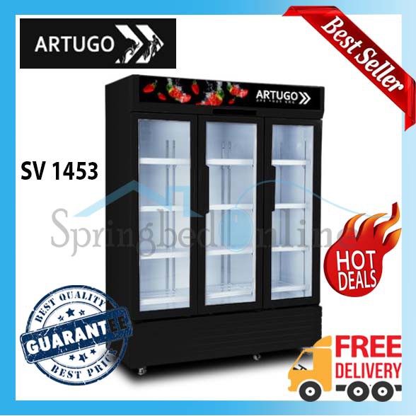 Showcase Cooler 1450 Liter by Artugo - SV 1453 - Showcase 3 Pintu