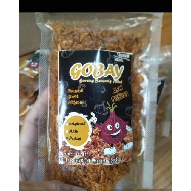

Gobay(Bawang Goreng yahut) Asli Brebes
