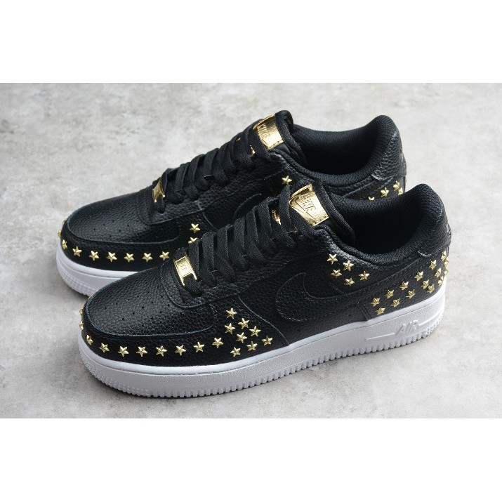 white star studded air force 1