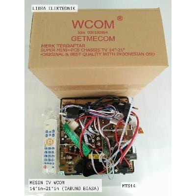 Mesin TV WCOM Tabung biasa 14in sampai 21in