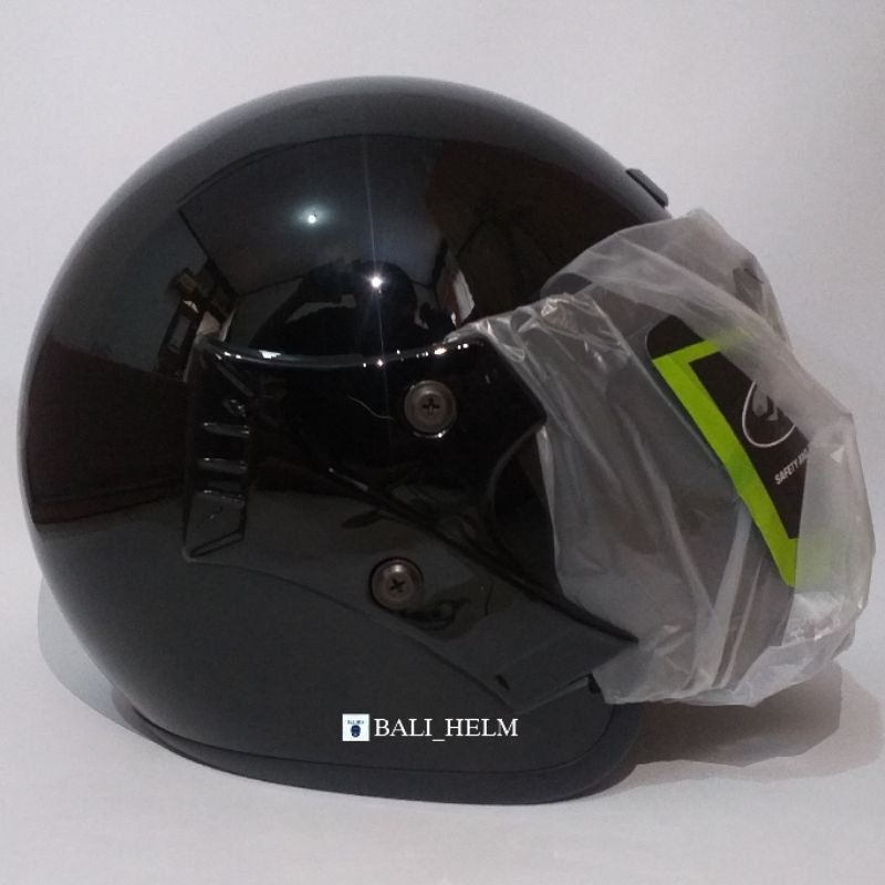 HELM KYMCO Hitam Glossy