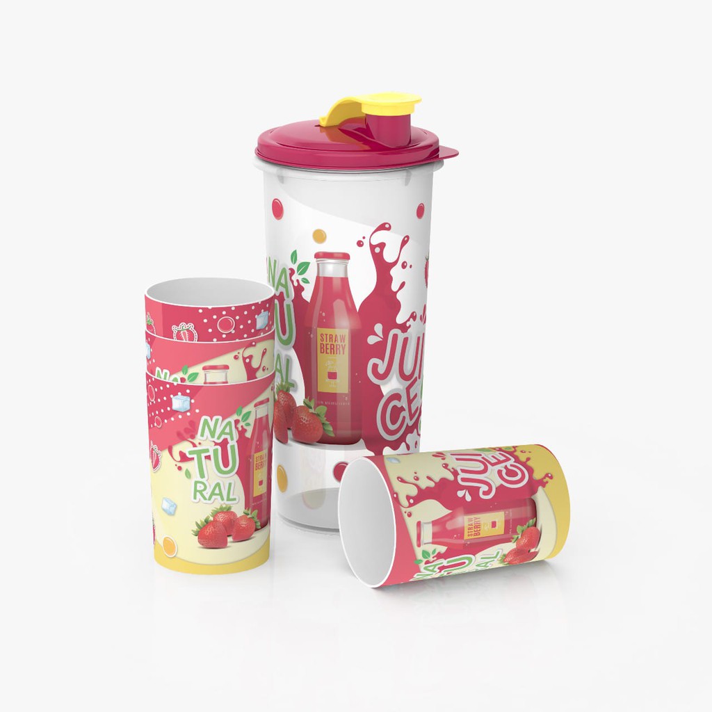 [TERMURAHH] Teko Beranak-TEKO GELAS SET PLASTIK 5 IN 1 BPA -Teko Beranak Profesi-Teko Beranak 1 Set-