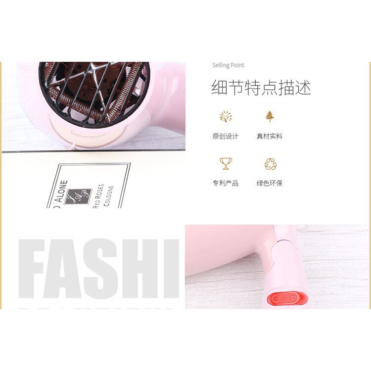 MINI HAIRDRYER PORTABLE 200W 500W TRAVEL HAIR DRYER COMPACT BLOWER FOLDABLE